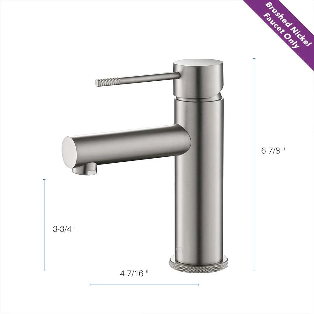 Luxury Single Hole Bathroom Faucet