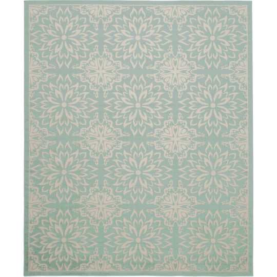 Jubilant Floral Medallion Area Rug