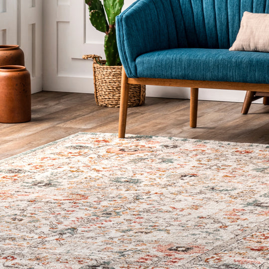 Lenore Vintage Floral Area Rug