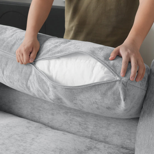 Modern Cloud Sectional Couches for Living Room Set, Chenille U-Shaped Sofa Couch