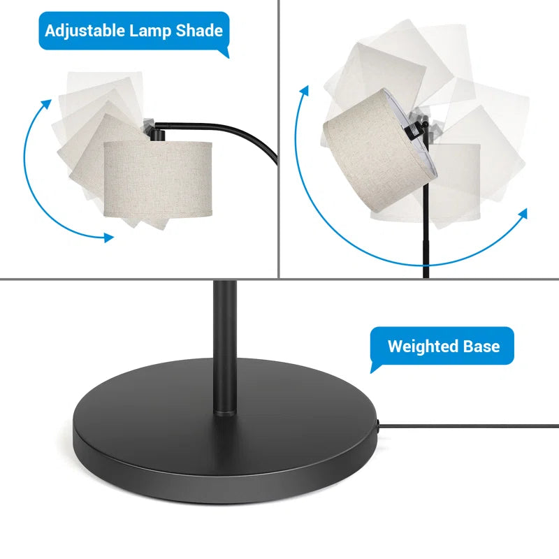 Kjeld 63" Arched Floor Lamp