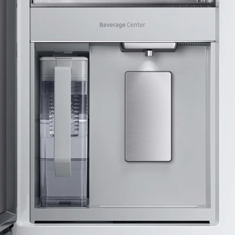 36" Bespoke 4 Door French Door Refrigerator with Beverage Center