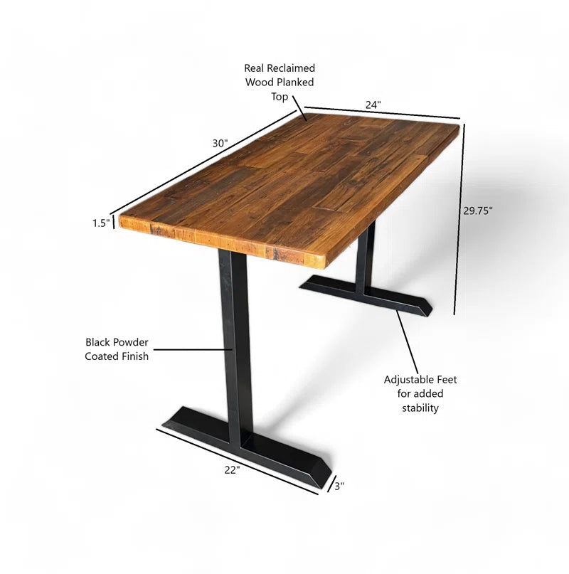 The Rustic Harvest Earth & Iron Desk