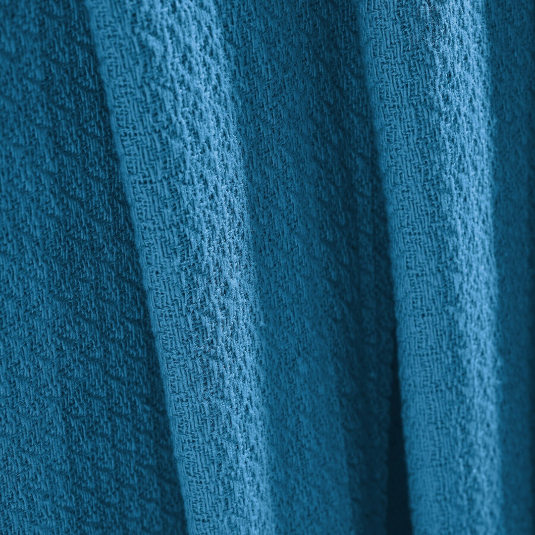 Waffle Weave Honeycomb Knit Soft Cotton Blanket