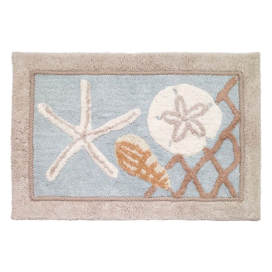 Timmins 100% Cotton Non-Slip Bath Rug
