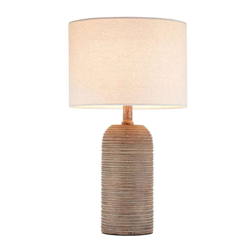 Farmhouse Table Lamp Set with LED Bulbs (Set of 2) - W10.5 X H18.5 Inch