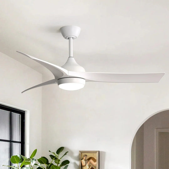 Sofucor 52/60 Inch Ceiling Fan with Integrated LED Light and Remote Control Quiet DC Motor