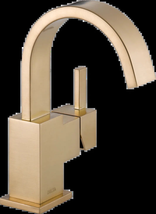 Vero Single Hole Bathroom Faucet with Drain Assembly, Single Handle Bathroom Sink Faucet