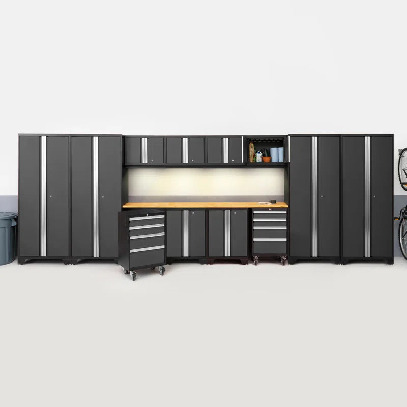 Bold Series 14 Piece Garage Storage Cabinet Set