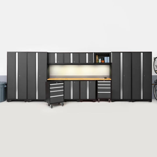 Bold Series 14 Piece Garage Storage Cabinet Set