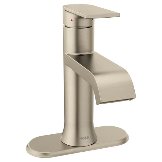 Genta LX Single Hole Bathroom Faucet with Drain Assembly