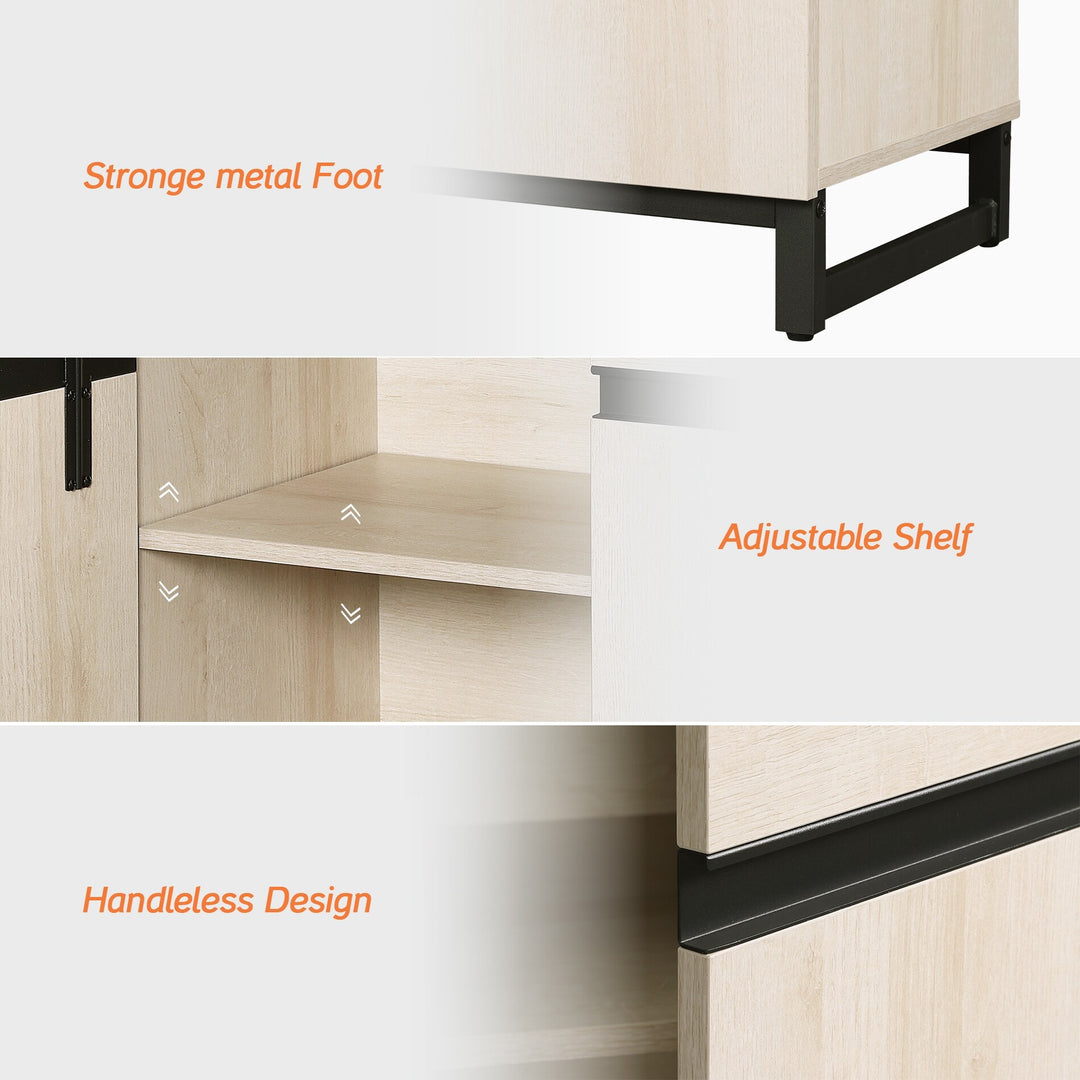 Modern TV Stand for Tvs up to 120 Inches, 4-In-1 Media Console with 6 Drawers and Adjustable Shelves, Entertainment Center