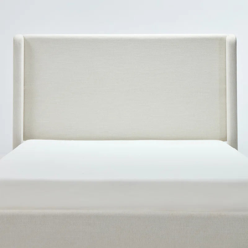 Carmen Upholstered Wingback Bed