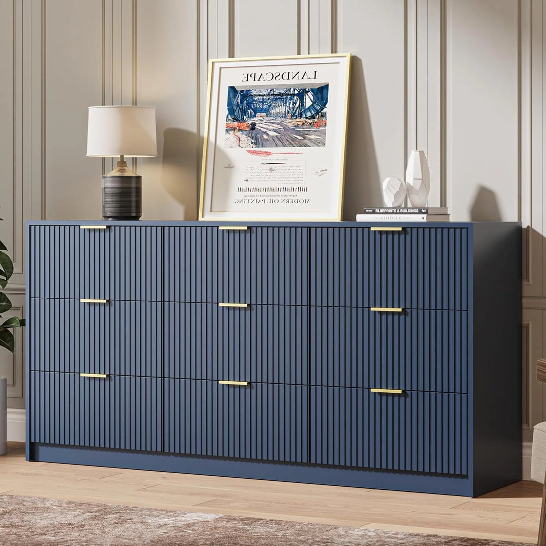 9-Drawer Dresser 63" W