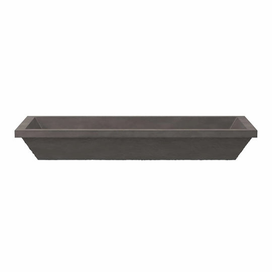 Arcata Nativestone Concrete Undermount Trough Bathroom Sink