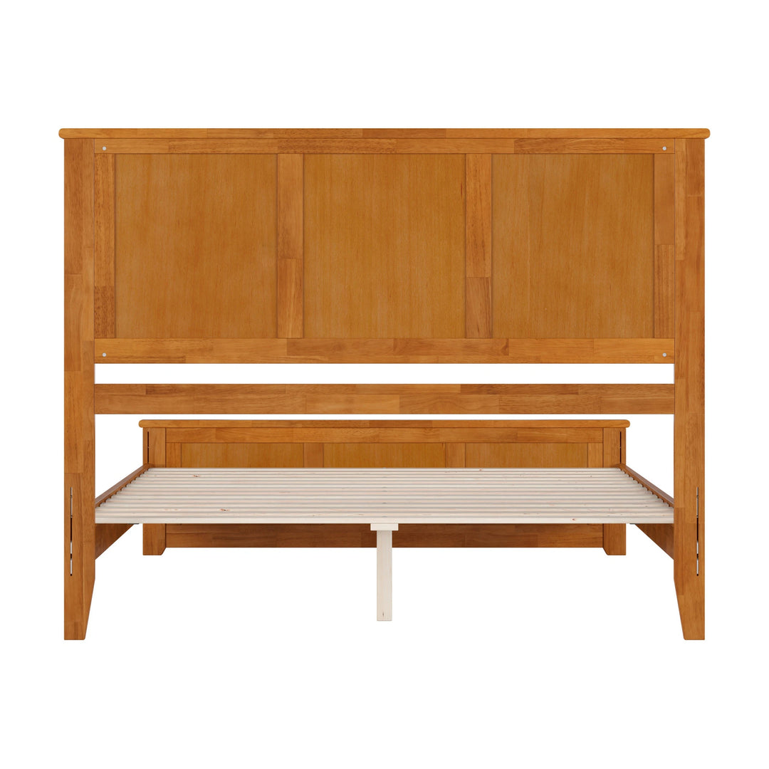 Charlotte Solid Wood Low Profile Platform Bed with Matching Footboard