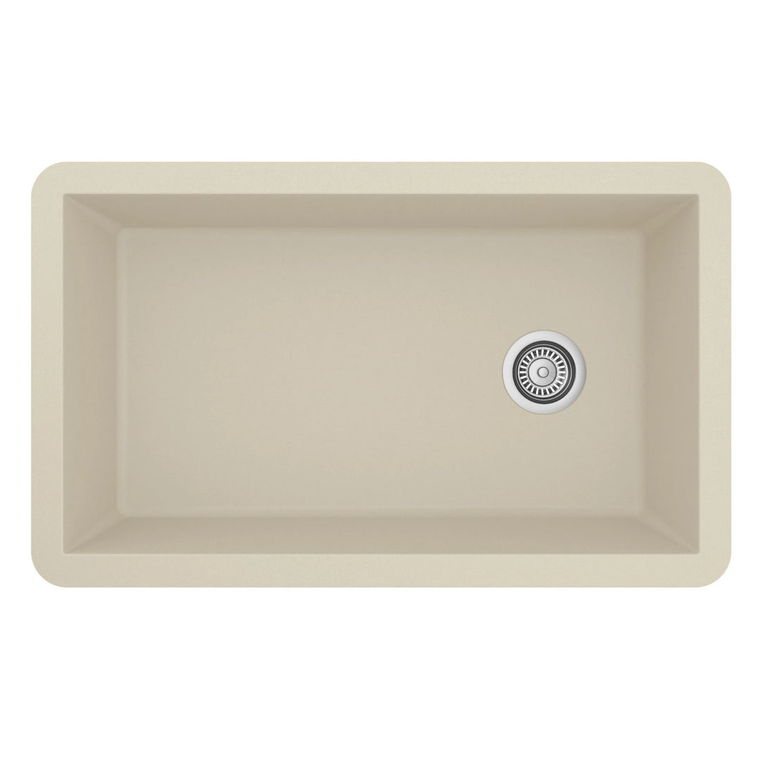 Undermount Quartz Single-Bowl Kitchen Sink