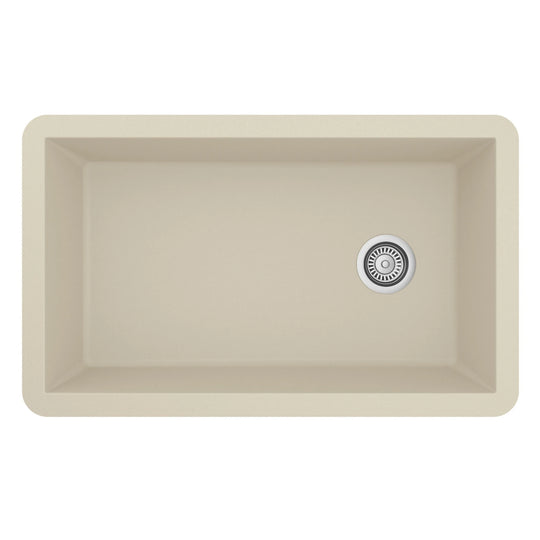 Undermount Quartz Single-Bowl Kitchen Sink