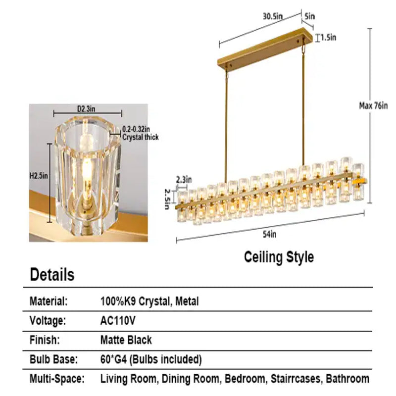 Wagon Wheel Chandelier with Crystal Shade