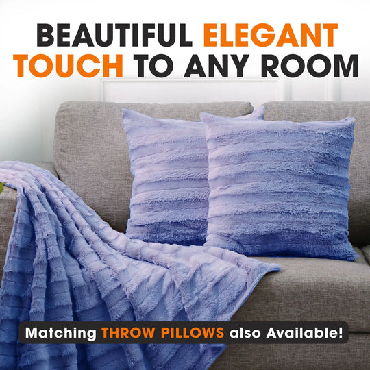 40 X 50 Ultra Soft Faux Fur Throw Blanket