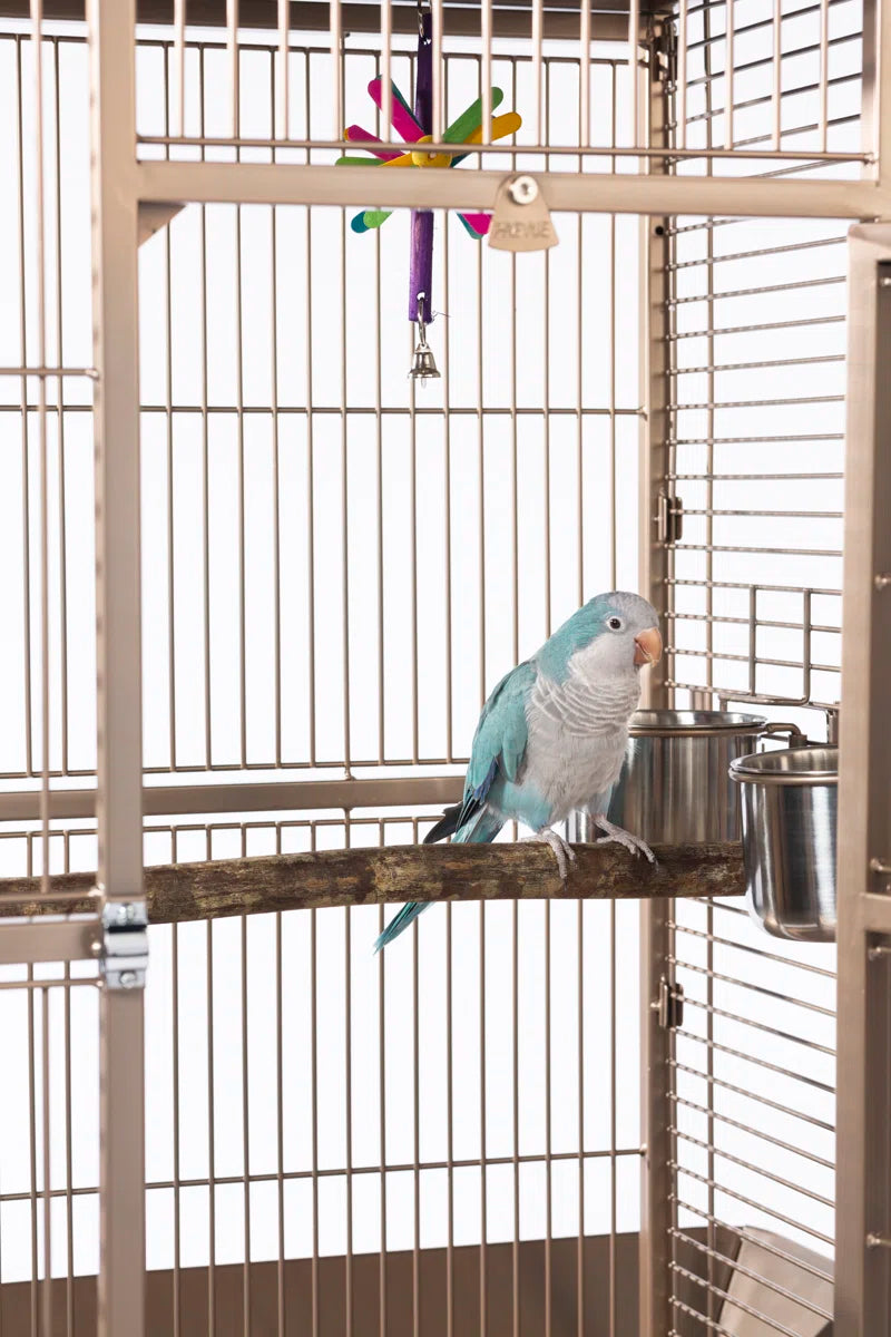 58.5'' Victorian Top Floor Bird Cage with Wheels