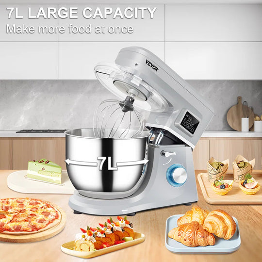 6 Speed 7.4 Quarts Stand Mixer Bowl Cover