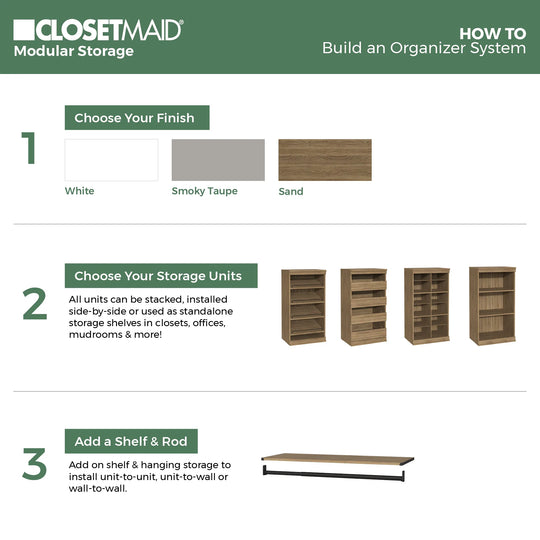 Modular Storage 4-Drawer Unit