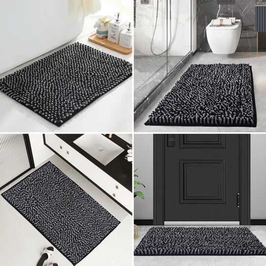 Radhika Chenille Non-Slip Bath Rug