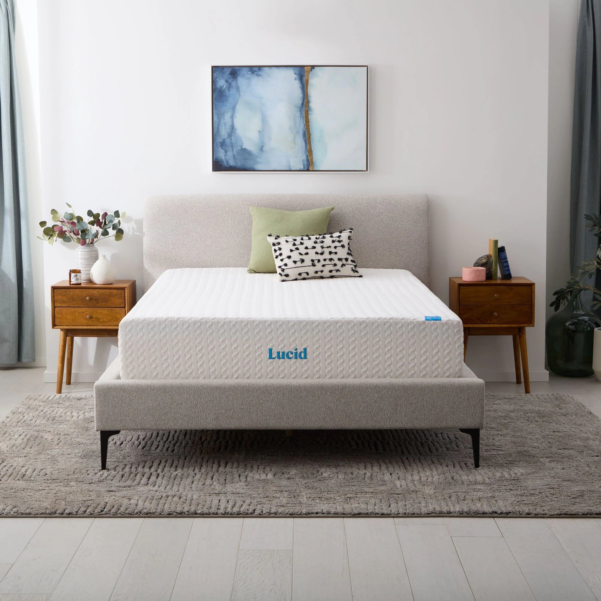 12-Inch Medium-Firm Gel Memory Foam Mattress