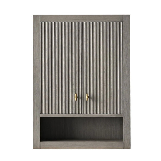 24 "Wall Mounted Bathroom Storage Cabinet with Soft Close Doors