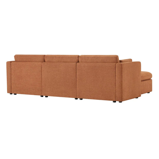 Mia Oversized Modular Sectional Fabric Sofa