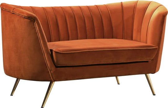 Tiberius 65'' Velvet Loveseat