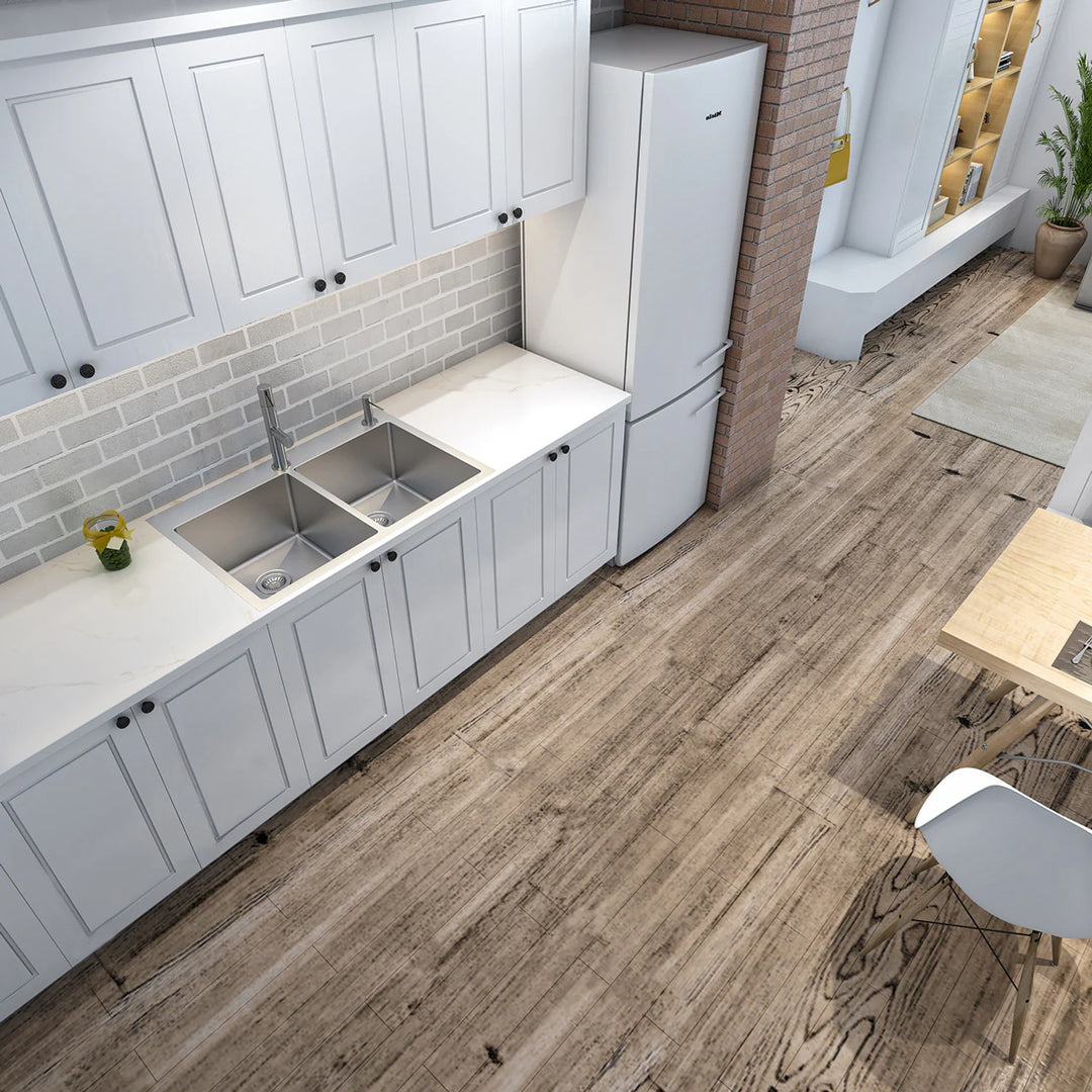 Drop in Double Bowl 304 Stainless Steel Kitchen Sink