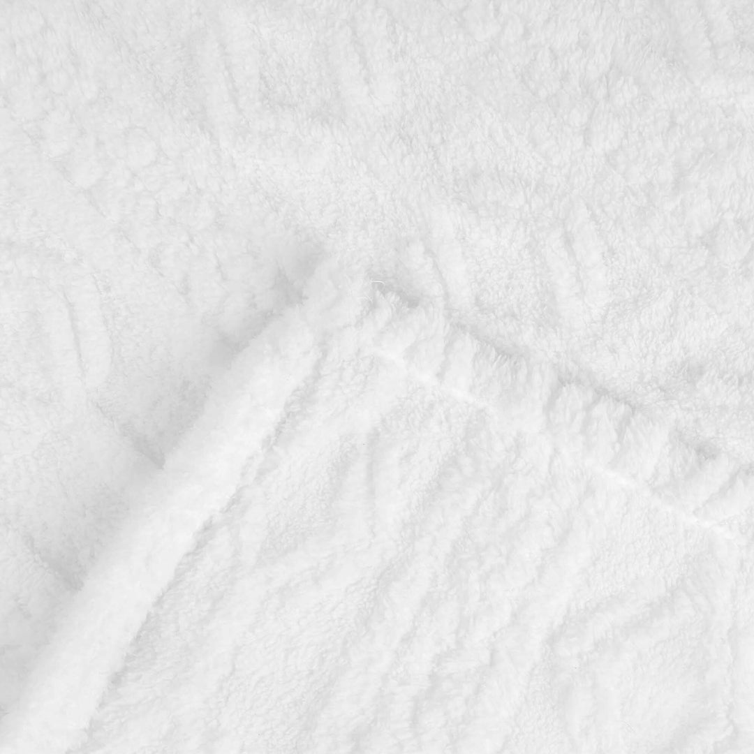 Arctic Boho Jacquard Plush Fluffy Fleece Blanket