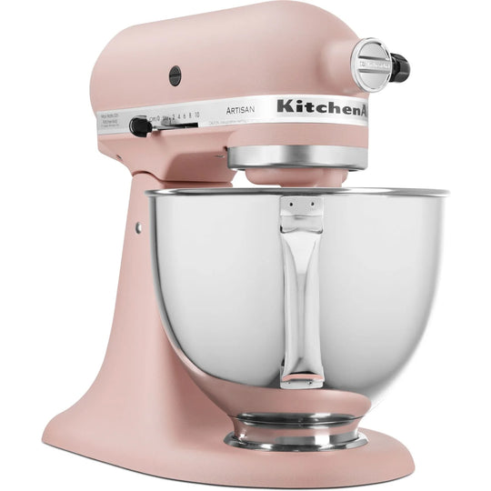 Artisan Series 5 Quart Tilt-Back Head Stand Mixer in Feather Pink