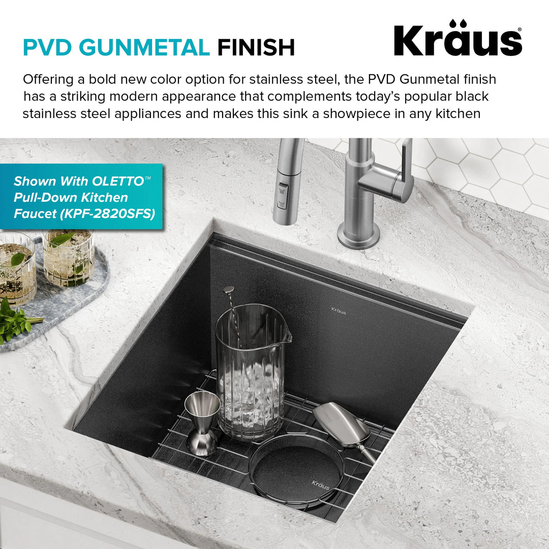 Kore Workstation Undermount Stainless Steel Kitchen Sink