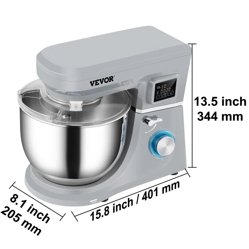 6 Speed 7.4 Quarts Stand Mixer Bowl Cover