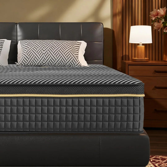 12-Inch Hybrid Mattress with Memory Foam Comfort & Individually Wrapped Coils