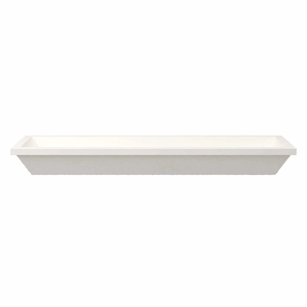Arcata Nativestone Concrete Undermount Trough Bathroom Sink