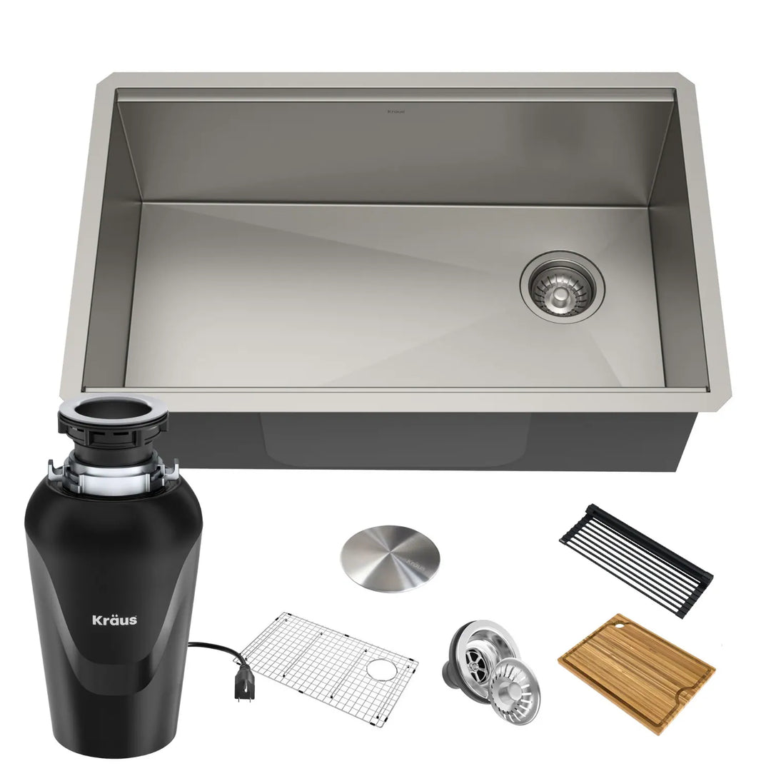 Kore Workstation Undermount Stainless Steel Kitchen Sink