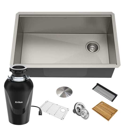 Kore Workstation Undermount Stainless Steel Kitchen Sink