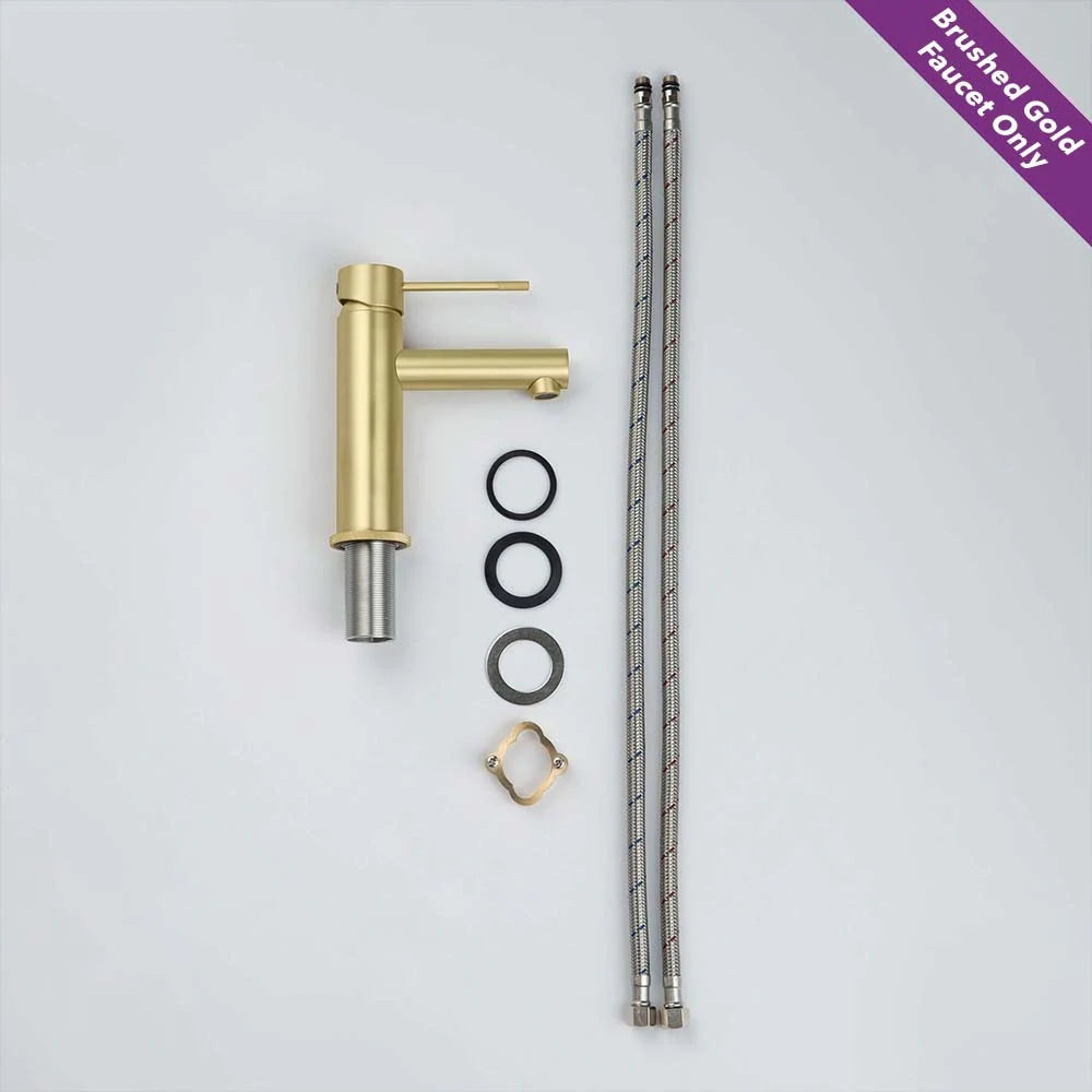 Luxury Single Hole Bathroom Faucet