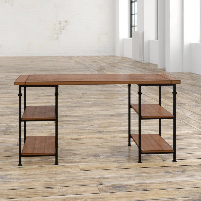 Zona Solid Wood Top Executive Desk