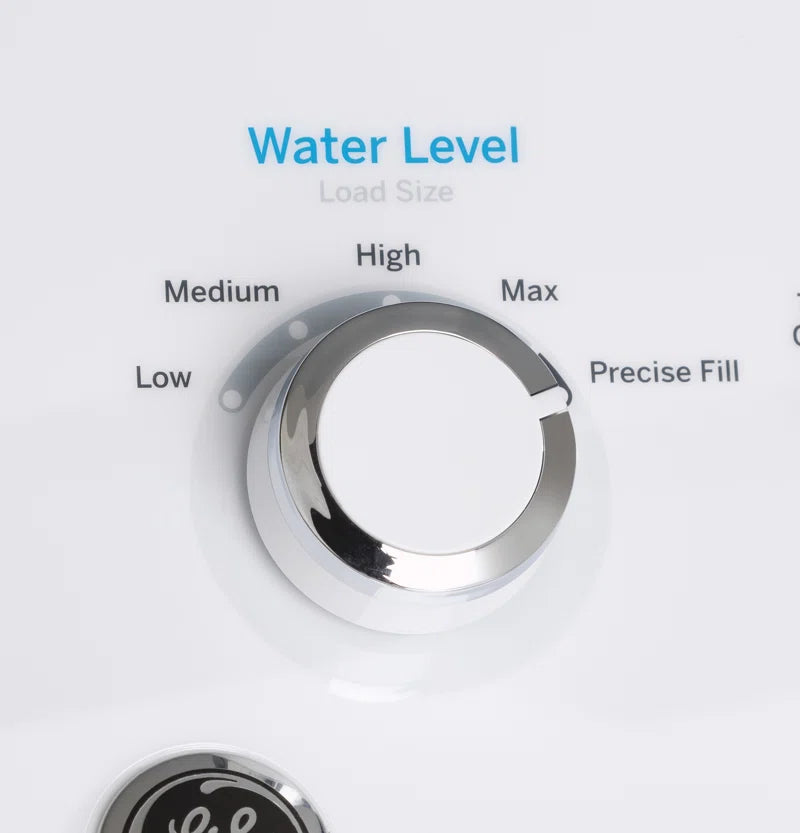 GE 4.0 Cu Ft Capacity Washer with Stainless Steel Basket and Water Level Control​