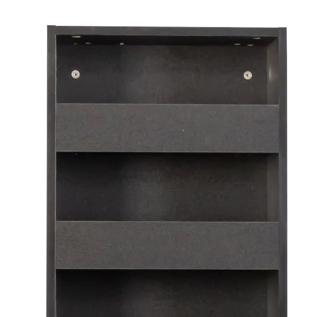 7-Tier Rolling Storage Shelf, Modern Pull-Out Organizer with Single-Sided Access for Kitchen, Living Room, Pantry