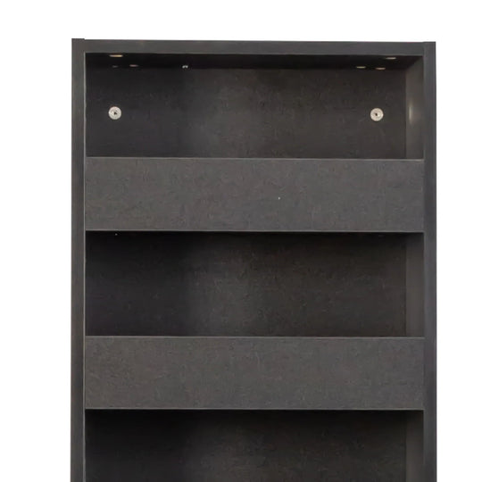 7-Tier Rolling Storage Shelf, Modern Pull-Out Organizer with Single-Sided Access for Kitchen, Living Room, Pantry