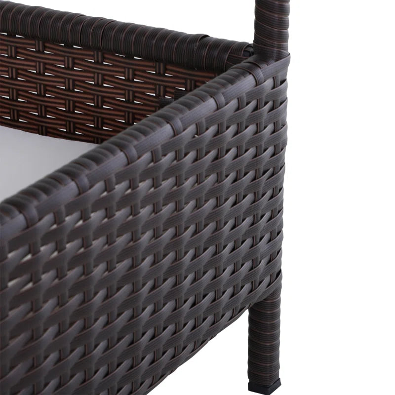 Lininger Wicker Dog House