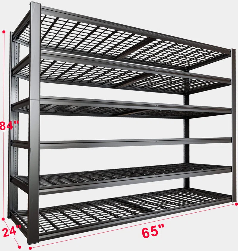 Garage Shelving Heavy Duty , Metal Shelves with Adjustable Garage Storage Shelves