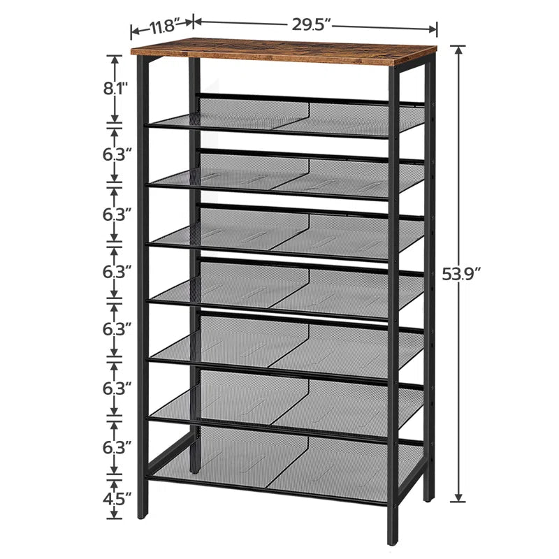 Maxxis 8 Tier 32 Pair Shoe Rack