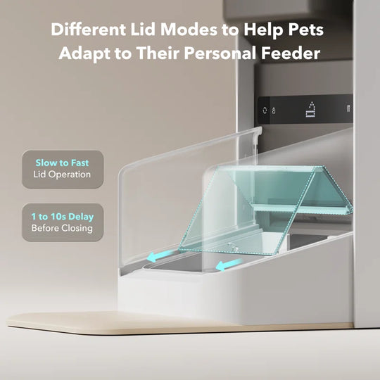 One RFID Automatic Feeder with Smart APP Control, Coffee, 3L, 1 Count